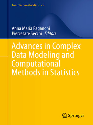 cover image of Advances in Complex Data Modeling and Computational Methods in Statistics